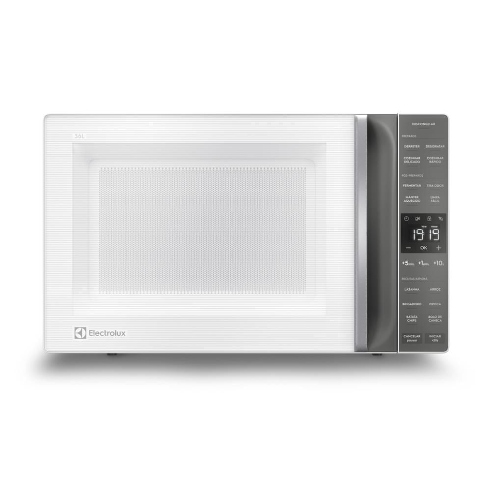 Micro-ondas de Bancada Electrolux ME36B 36L 1600W Efficient Descongelamento Assistido Branco