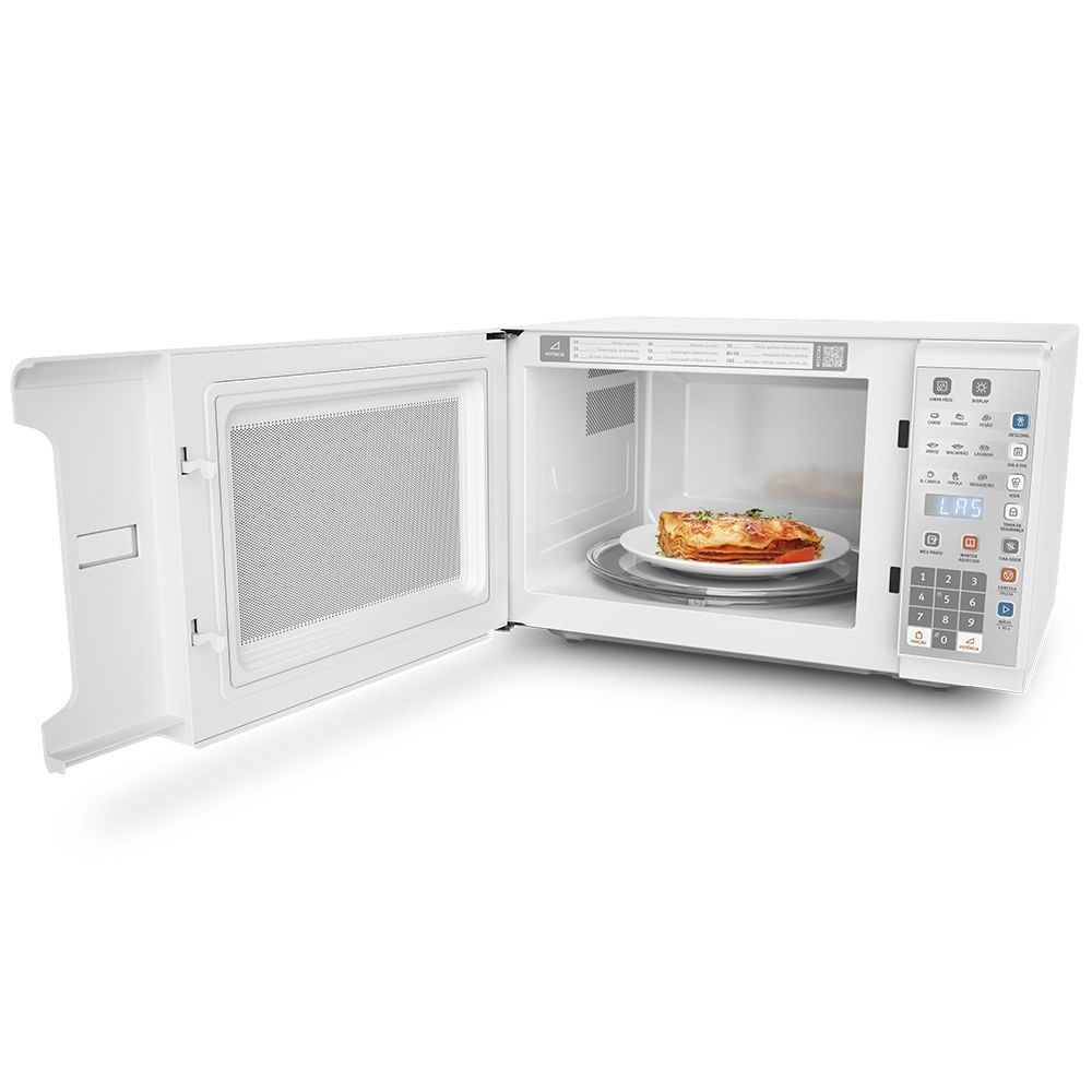 Micro-ondas de Bancada Electrolux MI41T 31L 1500W com Painel Integrado e Função Desliga Display Branco