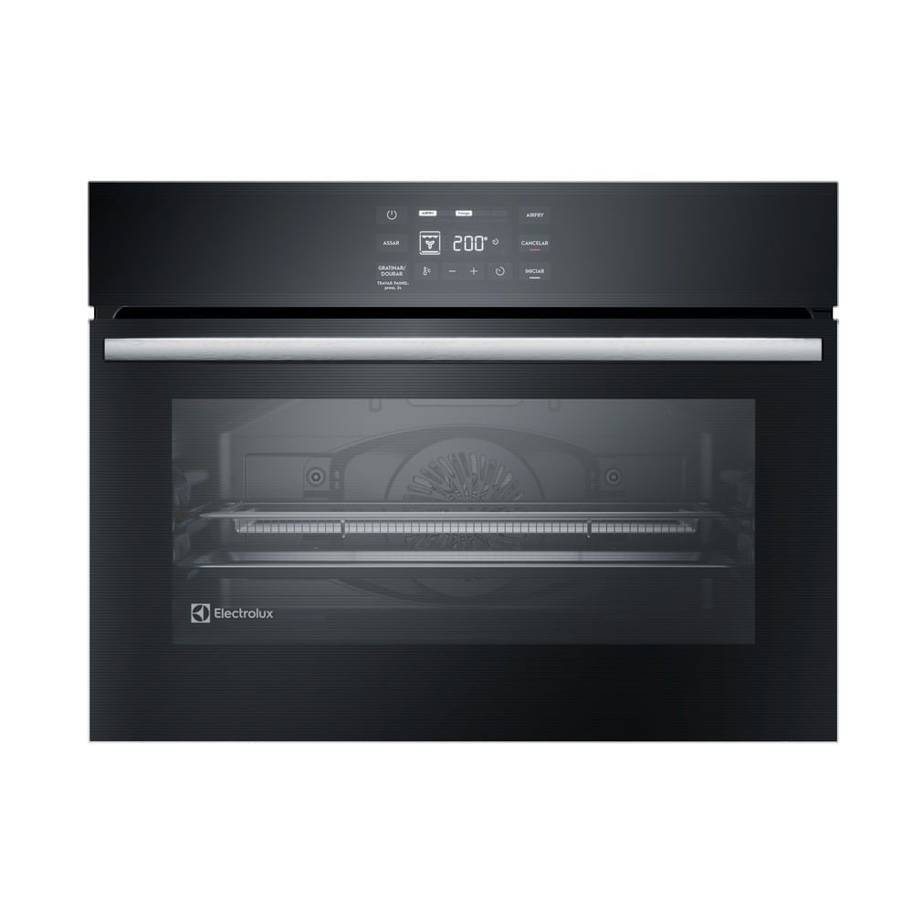 Forno de Embutir Elétrico Electrolux OE5EA 50L Experience Air Fryer Perfectcook360 Painel Touch 220V