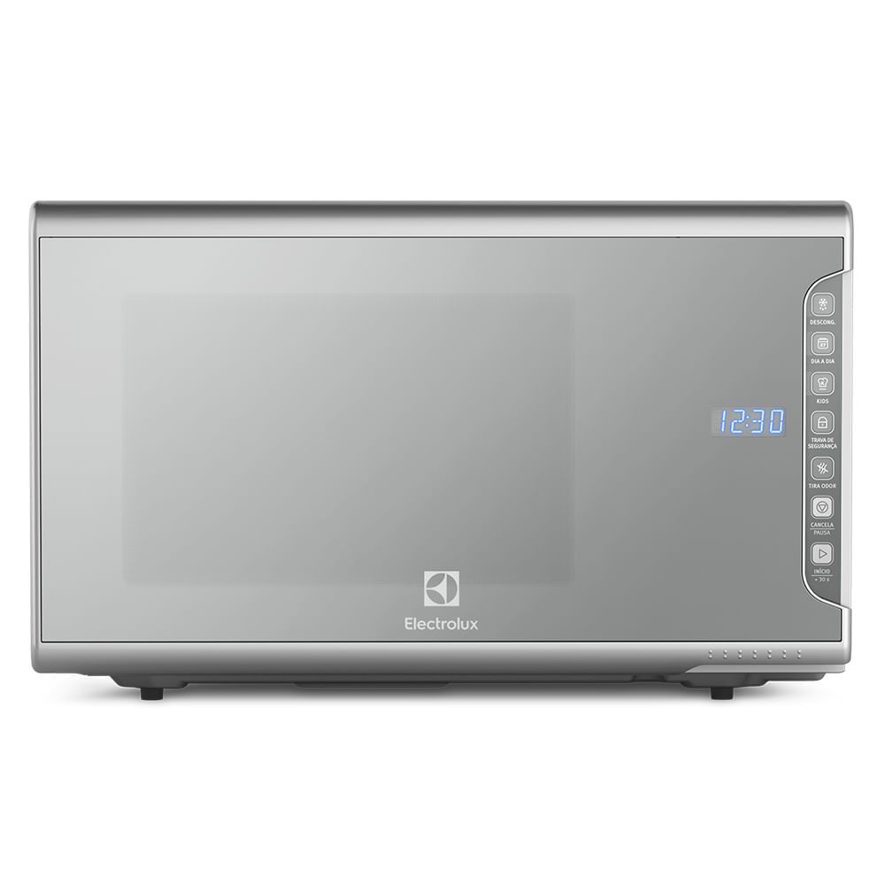Micro-ondas Electrolux 31L Inox Espelhado Com Painel Integrado E Função Tira Odor (MI41S) 110V