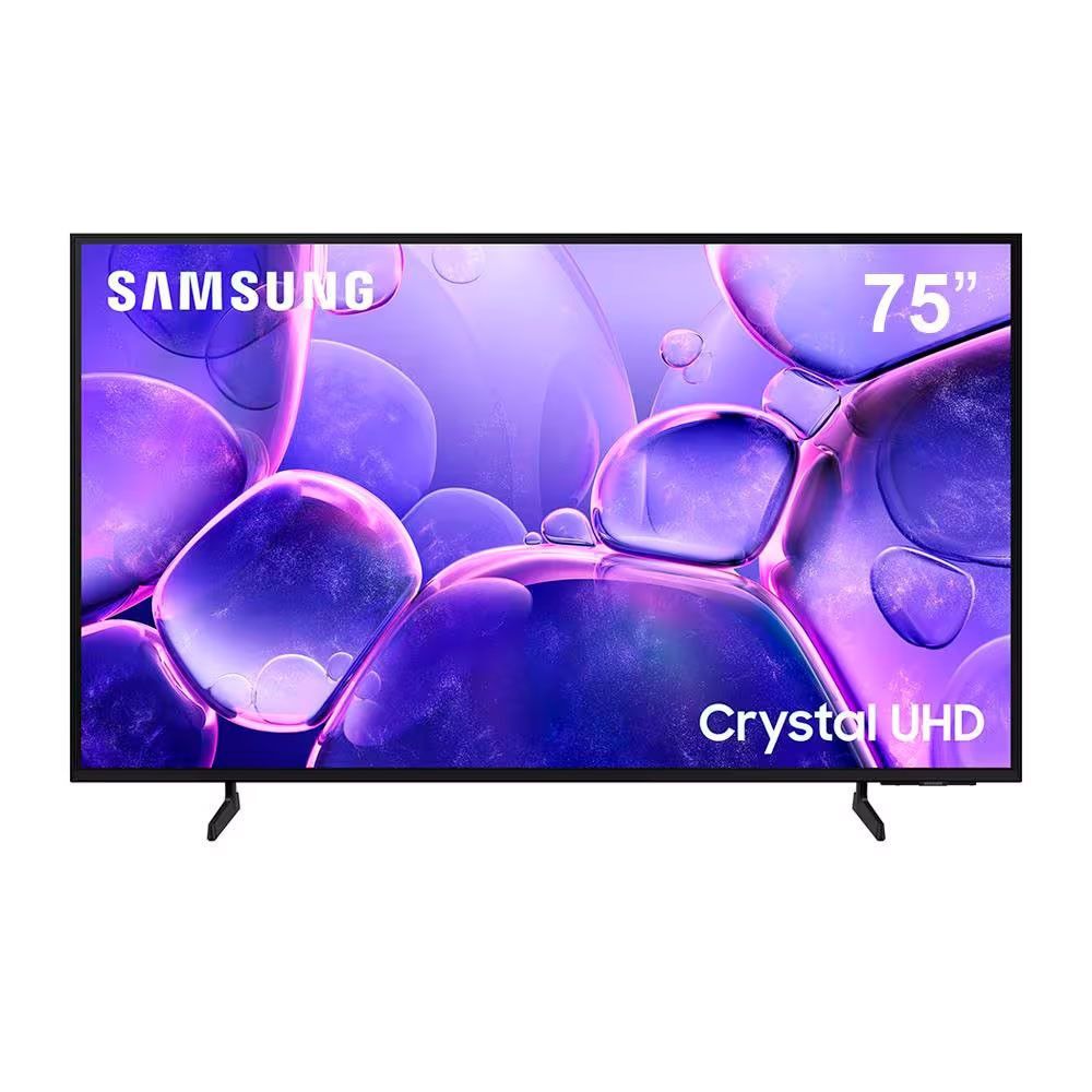 Smart TV 75 4K Samsung 75U8600F Crystal HDR Tizen Alexa Preto