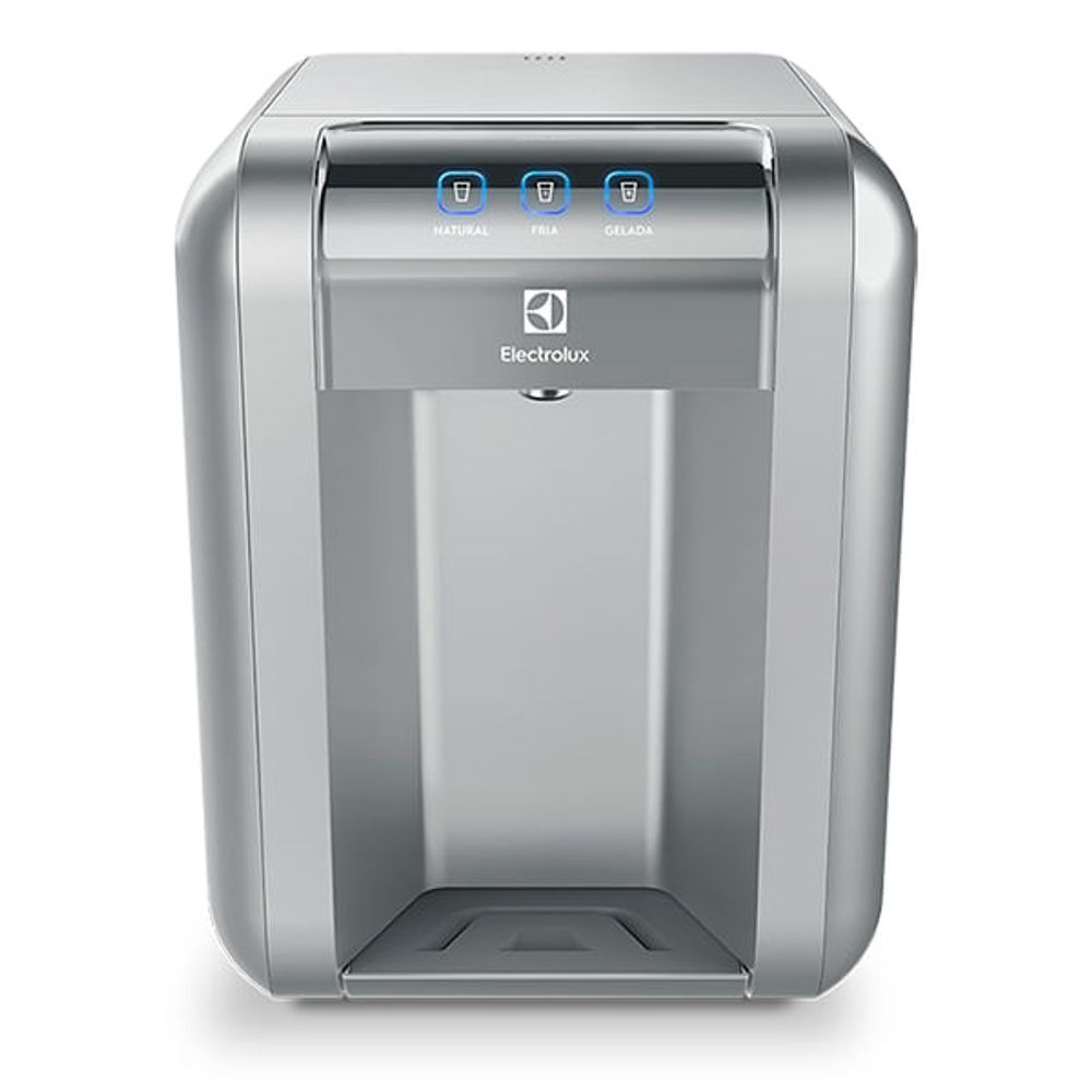 Purificador de Água Parede Electrolux PE11X Filtragem PP+CA Natural Gelada e Fria Prata Bivolt