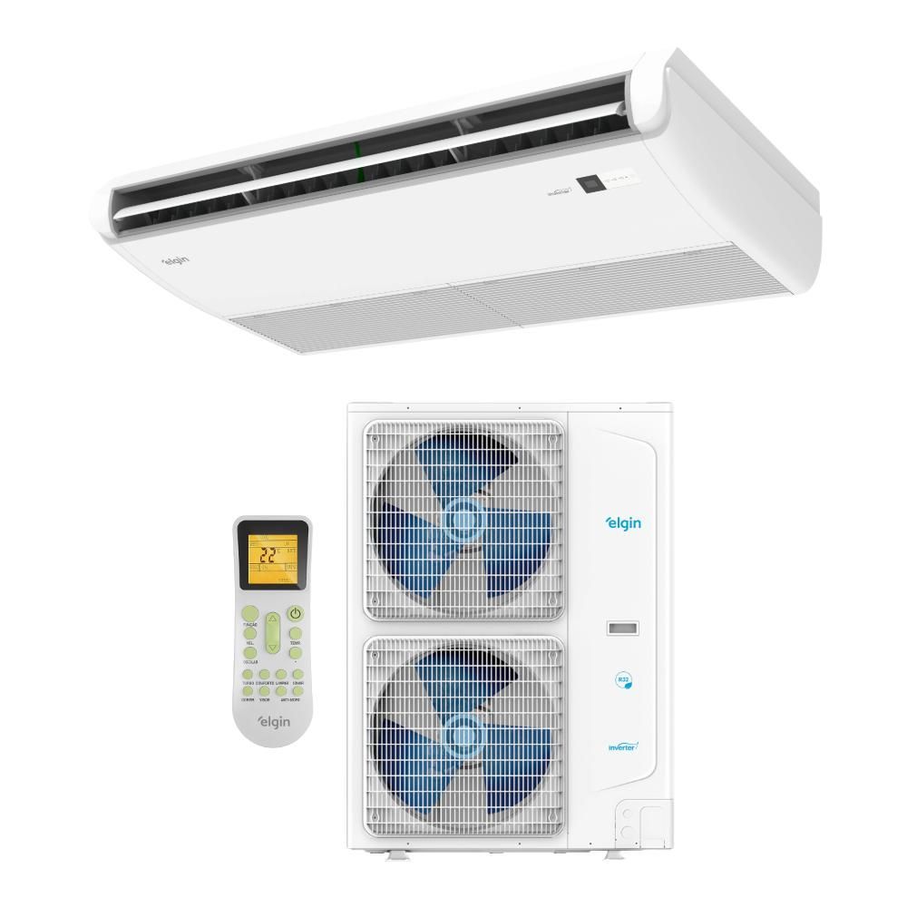Ar Condicionado Split Piso Teto Elgin Inverter 56000 BTUS Frio 220V Monofásico Branco Plus R-32 PDFC60C2DACA