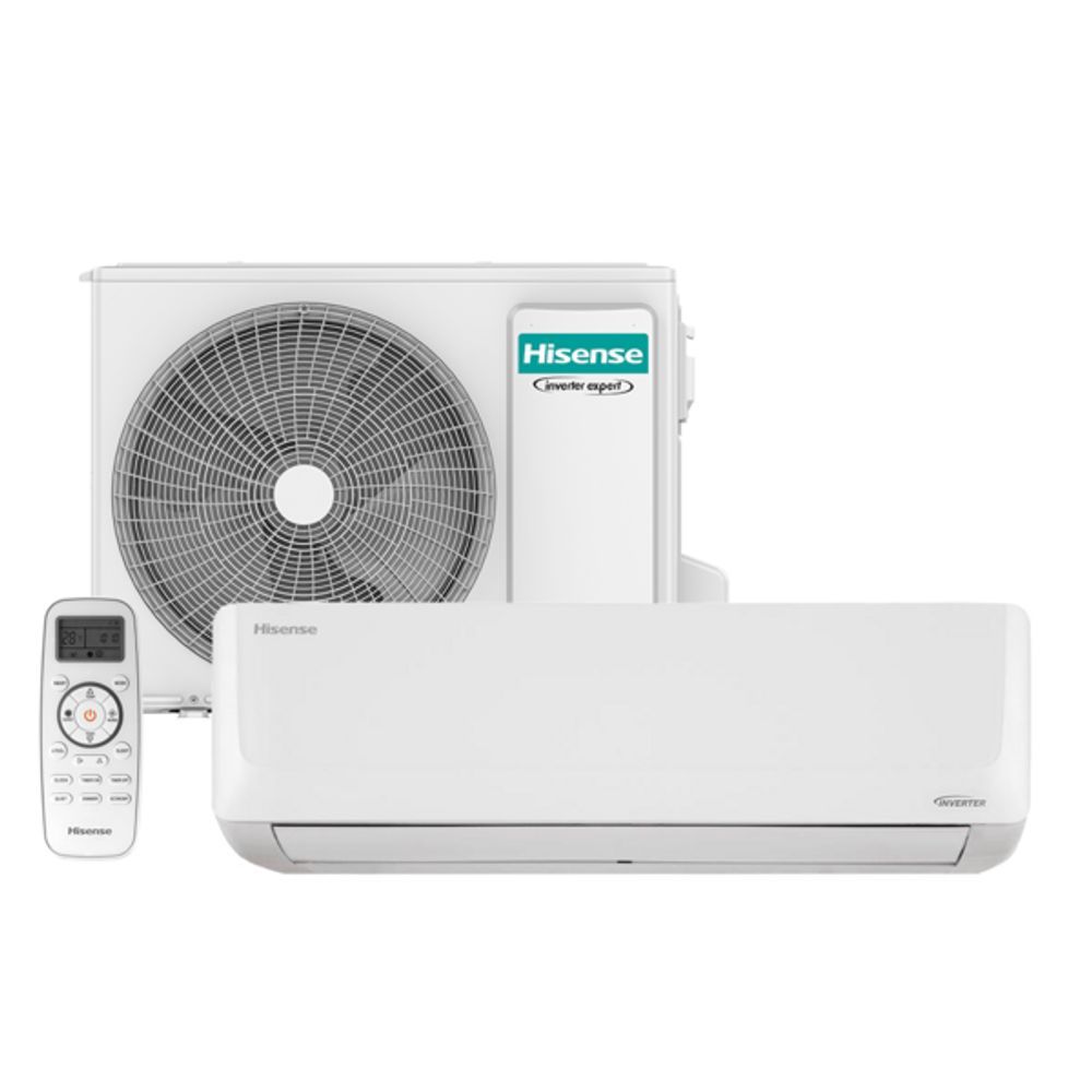 Ar Condicionado Split Inverter Hisense Hi Wall 18000 BTUS Quente e Frio Wi Fi 220V Branco AS-18UW2RMATT00E