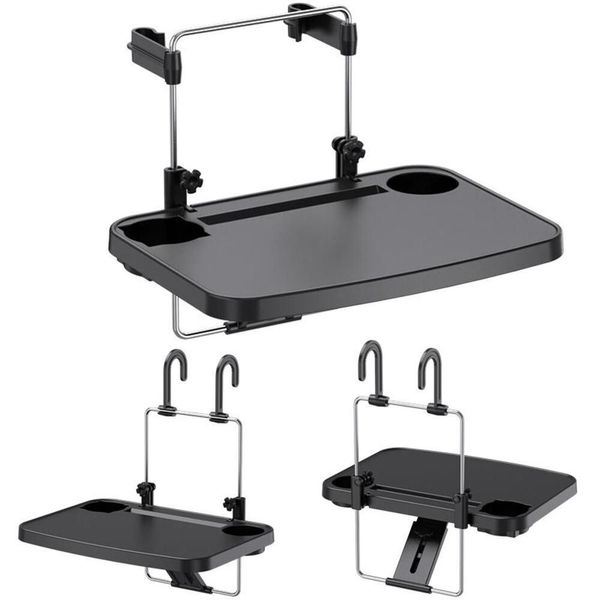 Suporte de Mesa para Notebook em Carro com Bandeja para Volante e Banco com Porta Copo para Viagem Utibom Suporte de Mesa para Notebook em Carro com Bandeja para Volante e Banco para Trabalho e Lanche