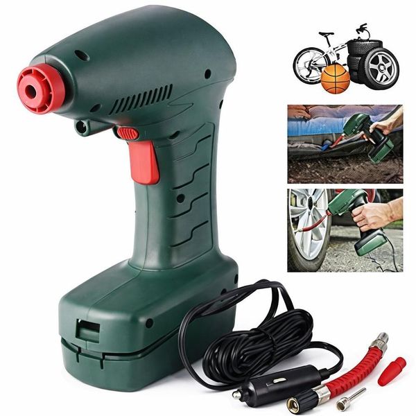 Compressor de Ar Portátil Automotivo Tipo Pistola Mini Air Dragon para Calibrar Pneu 12V Multiuso Utibom Compressor de Ar Portátil Automotivo Mini Air Dragon para Pneu 12V Compacto e Prático Utibom