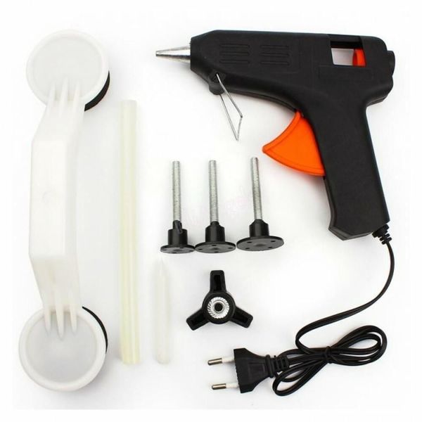 Kit Desamassador de Lataria Automotiva para Reparos Martelinho de Ouro com Ventosa e Aplicador de Cola Utibom Kit Desamassador de Lataria Automotiva para Reparos com Ventosa e Aplicador de Cola Utibom