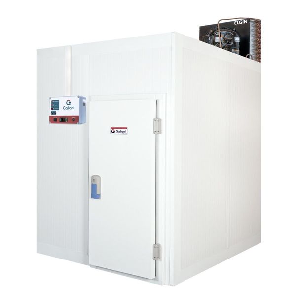 Câmara Fria Gallant 2x2 Paineis Resfriado Standard S Piso Pain — Com Cond Elgin 220V Mono Câmara Fria Gallant 2x2 Paineis Resfriado Standard S Piso Pain - Com Cond Elgin 220v Mono - -