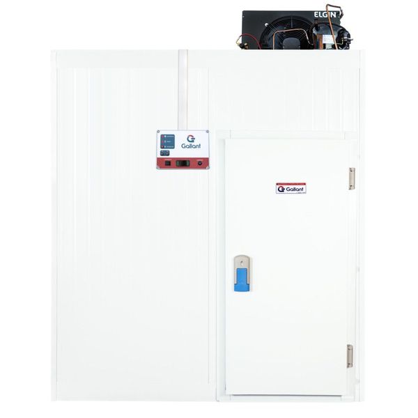 Câmara Fria Gallant 2x3 Painéis Resfriado Standard S Piso Pain — Com Cond Elgin 220V Mono CAMARA FRIA GALLANT 2X3 PAINEIS RESFRIADO STANDARD S PISO PAIN - COM COND ELGIN 220V MONO - -