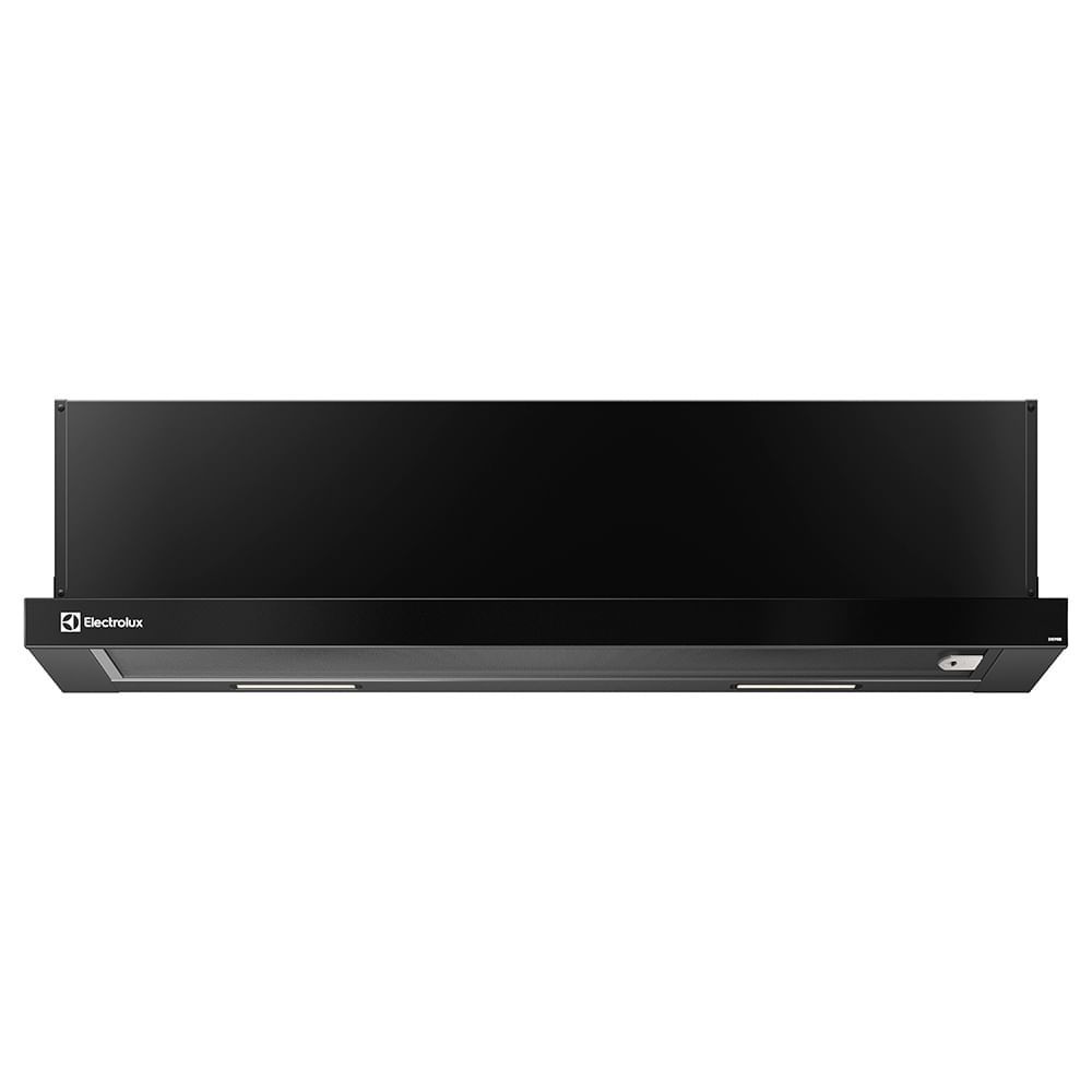 Depurador de Ar Retrátil de Embutir Electrolux DE9RB 90cm 3 Velocidades Aço Pintado Preto 110V