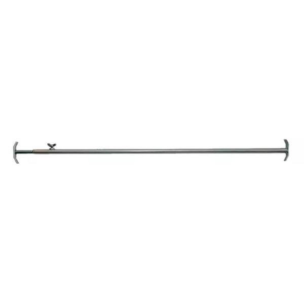 Suporte para Espetos 0572RIG em Aço Inox Ajustável de 51cm a 100cm para Churrasco Rig Fundidos Suporte para Espetos 0572RIG em Aço Inox Ajustável para Churrasco Rig Fundidos