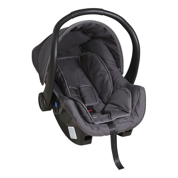 Bebê Conforto Cocoon GL8181 0 a 13kg com Cinto 3 Pontos e Capota Dupla Face Preto e Cinza Galzerano Bebê Conforto Cocoon GL8181 0 a 13kg com Cinto 3 Pontos Preto e Cinza Galzerano