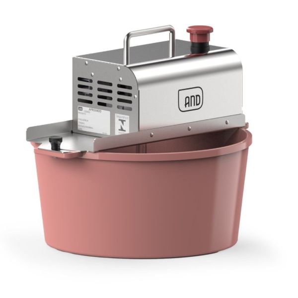 Panela Misturadeira Elétrica de Brigadeiro 10L com Controle de Velocidade Rosa Bivolt Anodilar Panela Misturadeira de Brigadeiro 10L para Doces Rosa Bivolt Anodilar
