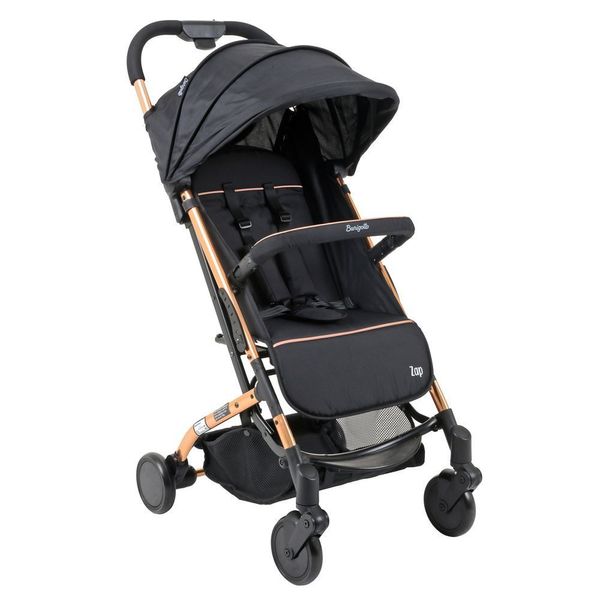 Carrinho de Bebê para Passeio Zap 0 Meses Até 15kg Dobrável com Cesto e Capota Cobre Burigotto Carrinho de Bebê para Passeio Zap 0 Meses Até 15kg Dobrável Cobre Burigotto