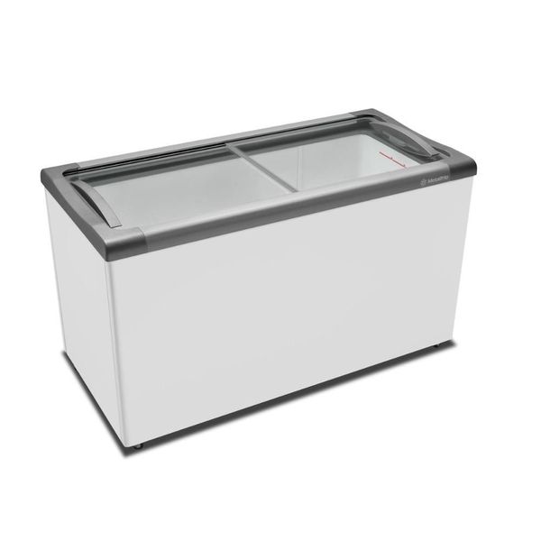 Freezer Horizontal para Congelados Metalfrio 318L Porta de Vidro NF40 Comercial 220V Freezer Horizontal para Congelados Metalfrio 318L Vidro NF40 220V