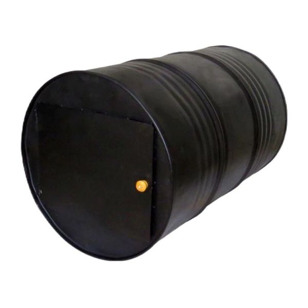 Forno Fogao a Lenha de Bancada Ouro Minas Tambor 200L Aco Esmaltado 02 Tabuleiros 80x55x55cm Forno Fogao a Lenha Ouro Minas Tambor 200L Aco Esmaltado com Dois Tabuleiros