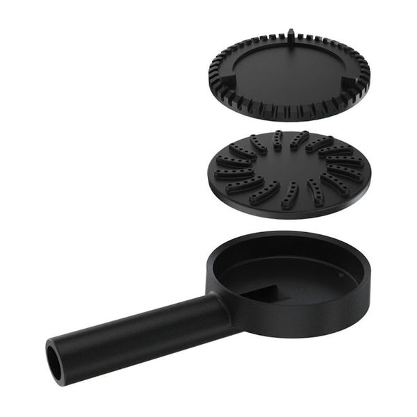 Queimador para Fogão Industrial Econômico Simples Reto Completo Ferro Fundido 10cm com Espalha Chama Libaneza Queimador Econômico Simples Reto Completo Fogão Industrial Ferro Fundido 10cm Libaneza