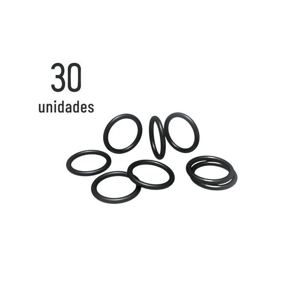 Conjunto 30 Borrachas de Vedacao para Placa Coletora Modelo Teksol Vedacao Precisa em Borracha Termotecnica KS Conjunto 30 Anéis de Vedacao Teksol para Placa Coletora Solar em Borracha Termotecnica KS