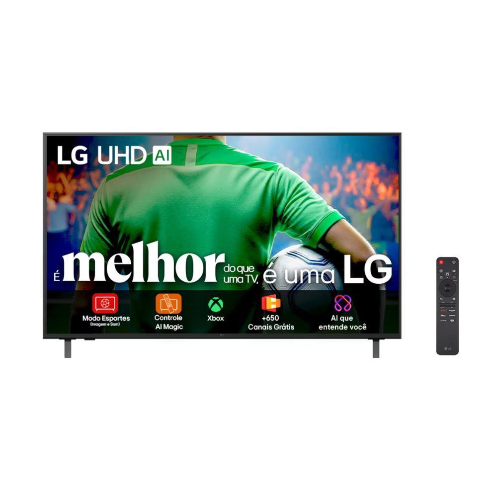 Smart Tv Lg 50UA8550PSA 50" 4K Ultra Hd Led Preto Bivolt com Hdr10 Pro e Webos
