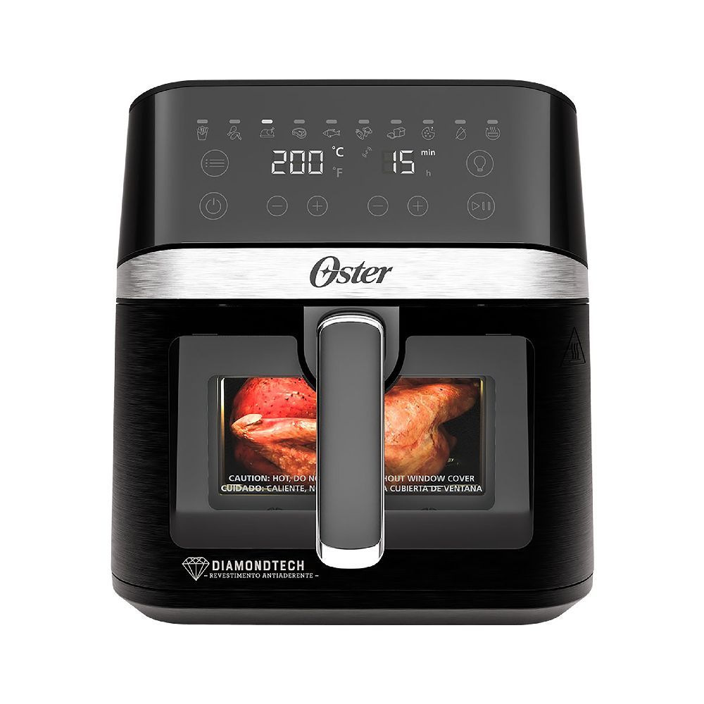 Fritadeira Elétrica Oster DiamondTech 6L Com Visor CKSTAF60WDDF