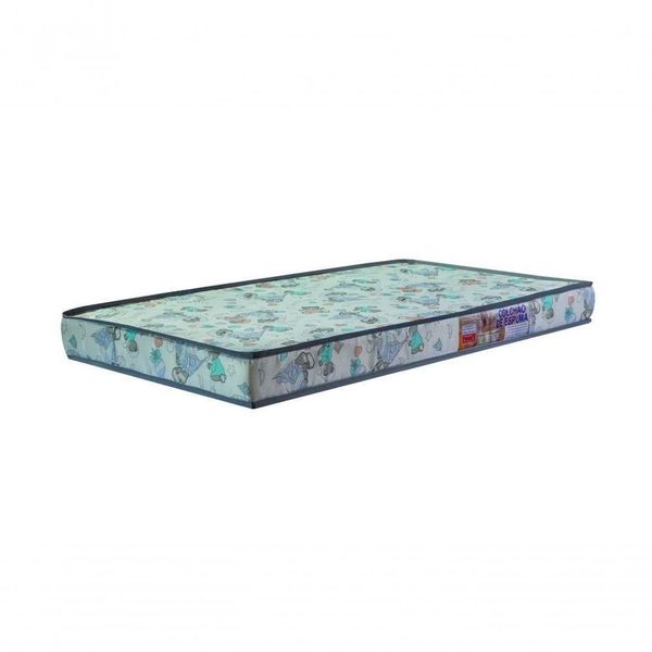 Colchão para Berço Americano Baby Sleep D18 10cmx70cmx130cm Espuma Tigus Móveis Colchão para Berço Americano Baby Sleep D18 Espuma Tigus Móveis