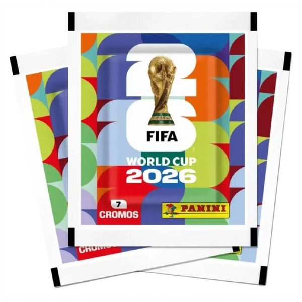 Kit de Figurinhas Copa do Mundo FIFA 2026 Colecionáveis Álbum Oficial Editora Panini Kit de Figurinhas Copa do Mundo FIFA 2026 Álbum Oficial Editora Panini