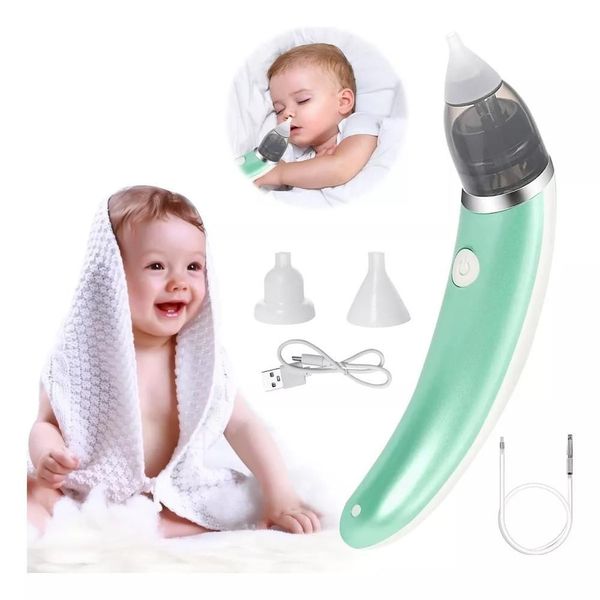 Aspirador Nasal Infantil Elétrico HD-8032 5 Níveis de Sucção Recarregável USB Anti-Refluxo Yeet Aspirador Nasal Infantil HD-8032 5 Níveis Recarregável USB Anti-Refluxo Yeet