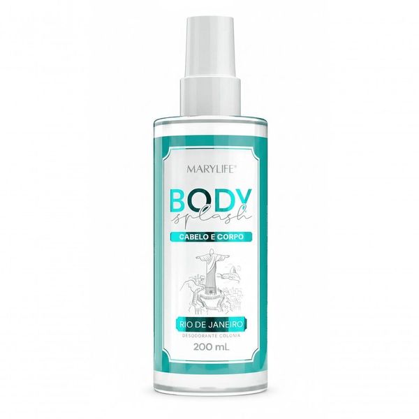 Body Splash Rio de Janeiro para Cabelo e Corpo Feminino 200ML Mary Life Body Splash Rio de Janeiro Cabelo e Corpo Feminino 200ML Mary Life