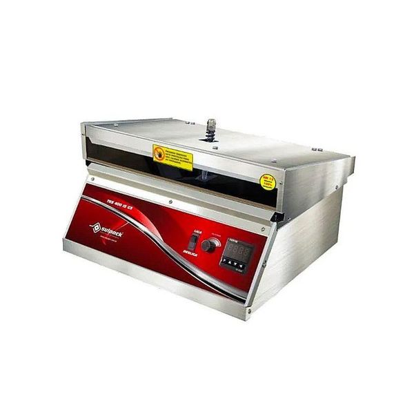 Seladora Semiautomática Inox TES 400 IS Controle de Temperatura Digital 195W 110V Cinza Sulpack Seladora Semiautomática Inox TES 400 IS 195W 110V Cinza Sulpack