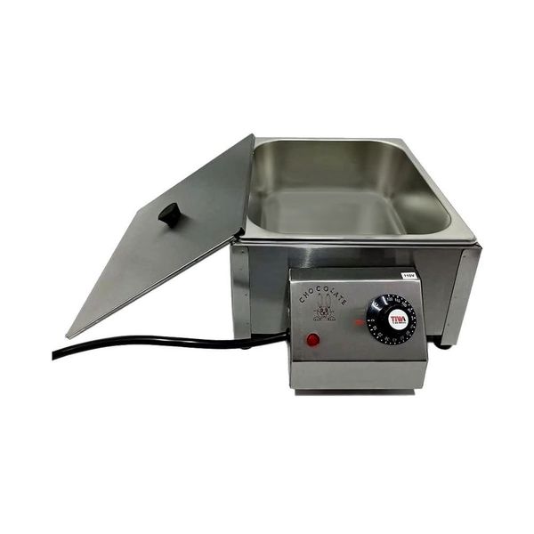 Derretedeira de Chocolate DES-15-220-STM Multiuso 1 Cuba 5kg 750W 220V Inox Stevan Metal Derretedeira de Chocolate DES-15-220-STM 1 Cuba 5kg 750W 220V Inox Stevan Metal