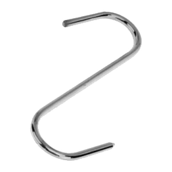 Gancho de Açougue 03 para Câmaras Frigoríficas e Expositores 165MM Aramefer Gancho de Açougue 03 para Câmaras Frigoríficas 165MM Aramefer