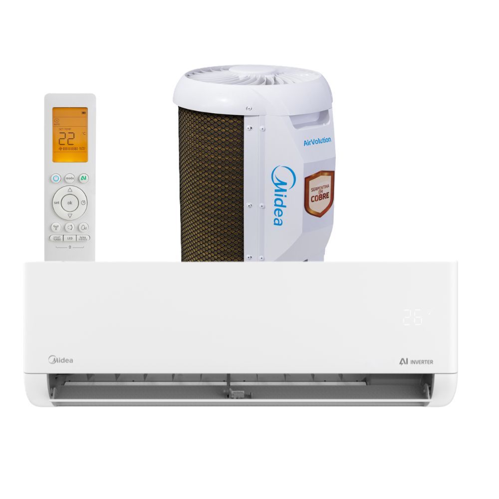 Ar Condicionado Split Inverter Midea AI AirVolution 18.000 BTUs Frio 220V