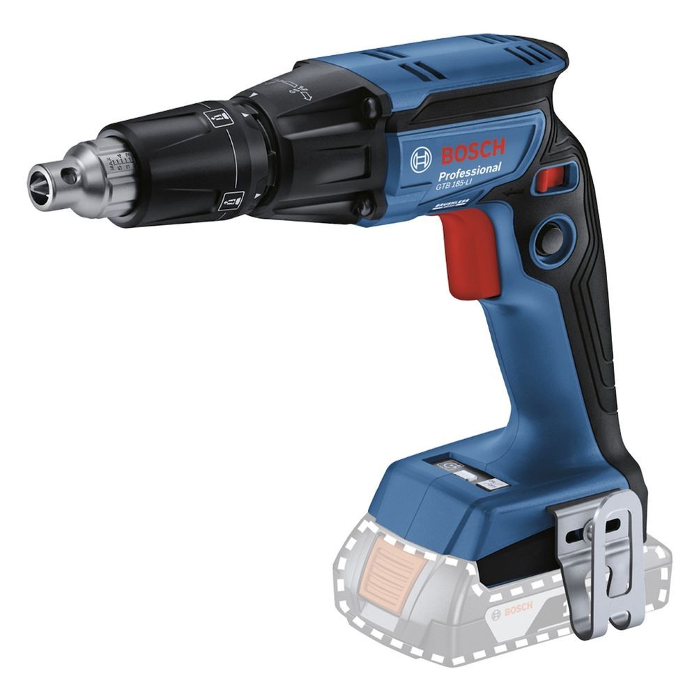 Parafusadeira Bosch para Drywall Profissional GTB 185-LI com Mandril 6mm 180W Azul 18V