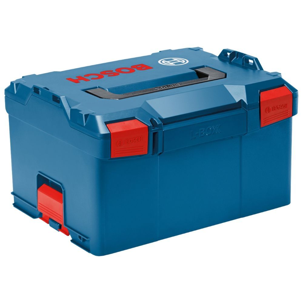 Maleta de Transporte L-boxx 238 com Sistema Click & Go em Plástico ABS Cinza Bosch