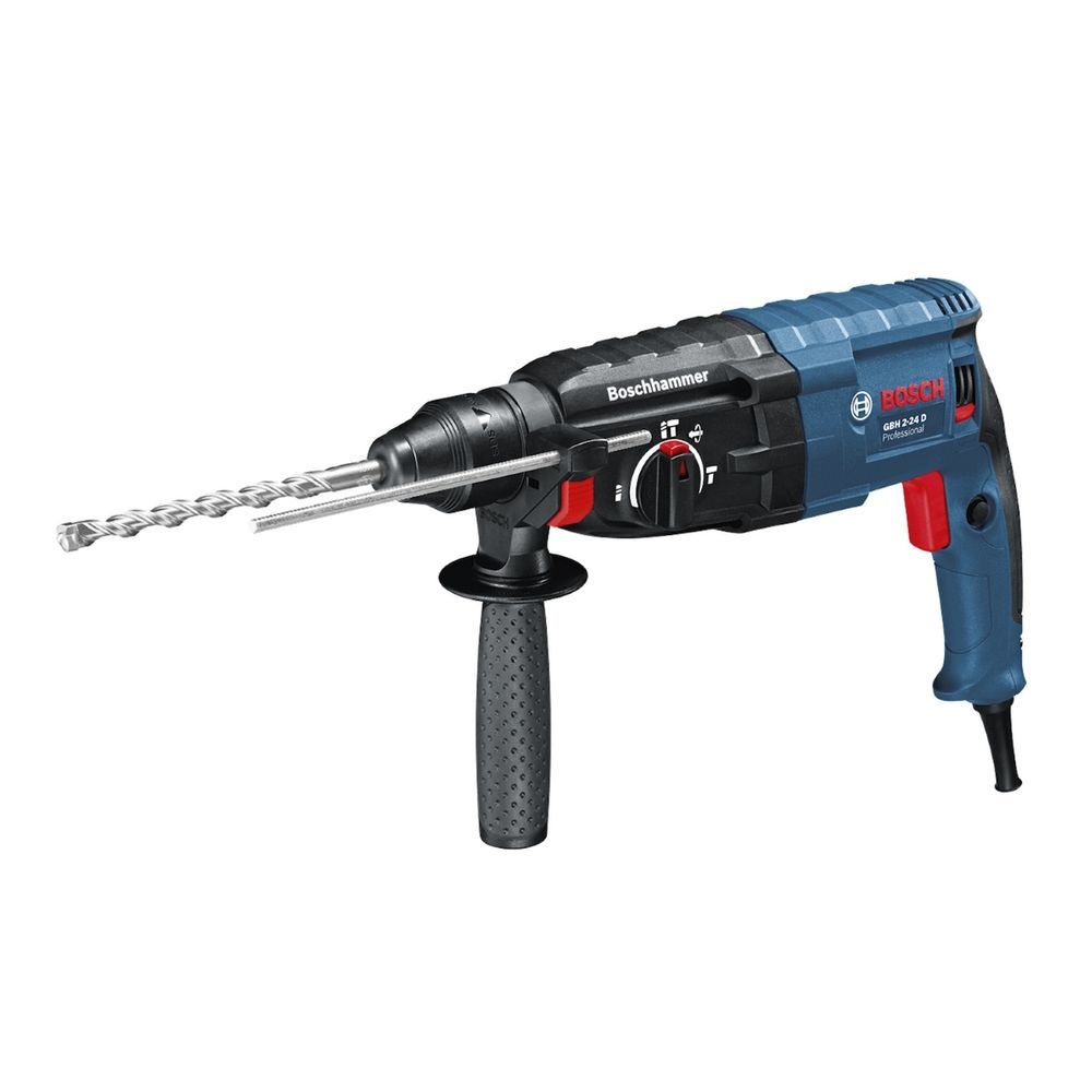 Martelete Rompedor GBH 2-24 D com Potência de 820W e Sistema de Proteção em Caso de Sobrecarga 127V Bosch