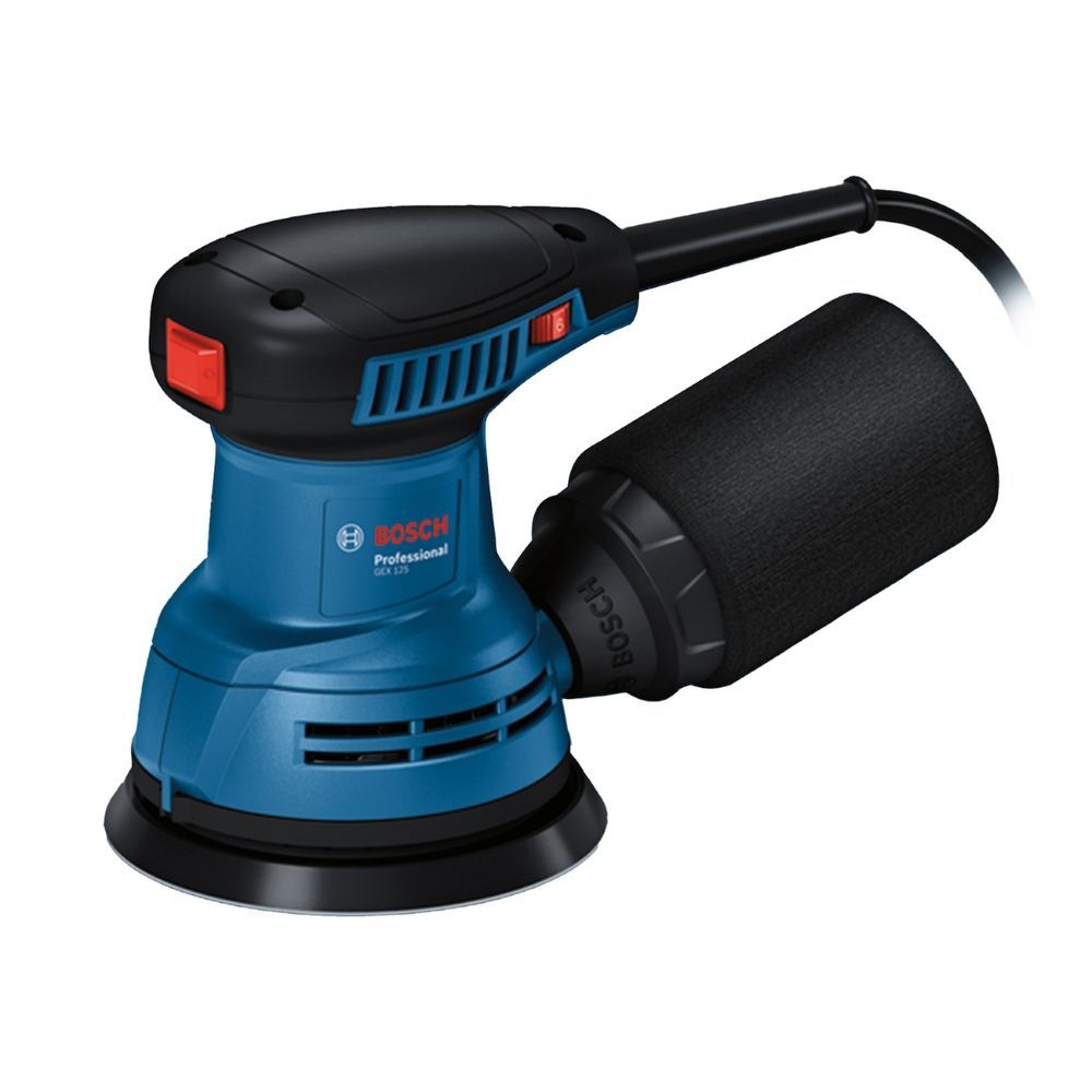 Lixadeira Roto Orbital Rotogex 125 com 280W e Coletor de Pó em Inox Bosch
