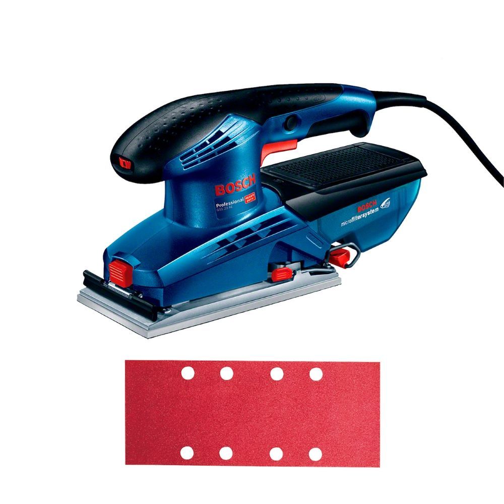 Lixadeira Orbital GSS 23 AE com Motor 190W e Sistema Easy-Fit Preto Bosch
