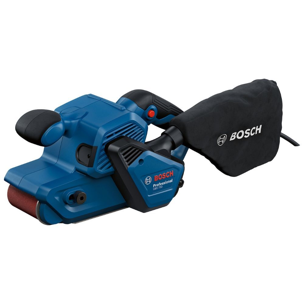 Lixadeira de Cinta GBS 750 com Coletor de Pó e Controle de Velocidade 850W 220V Bosch