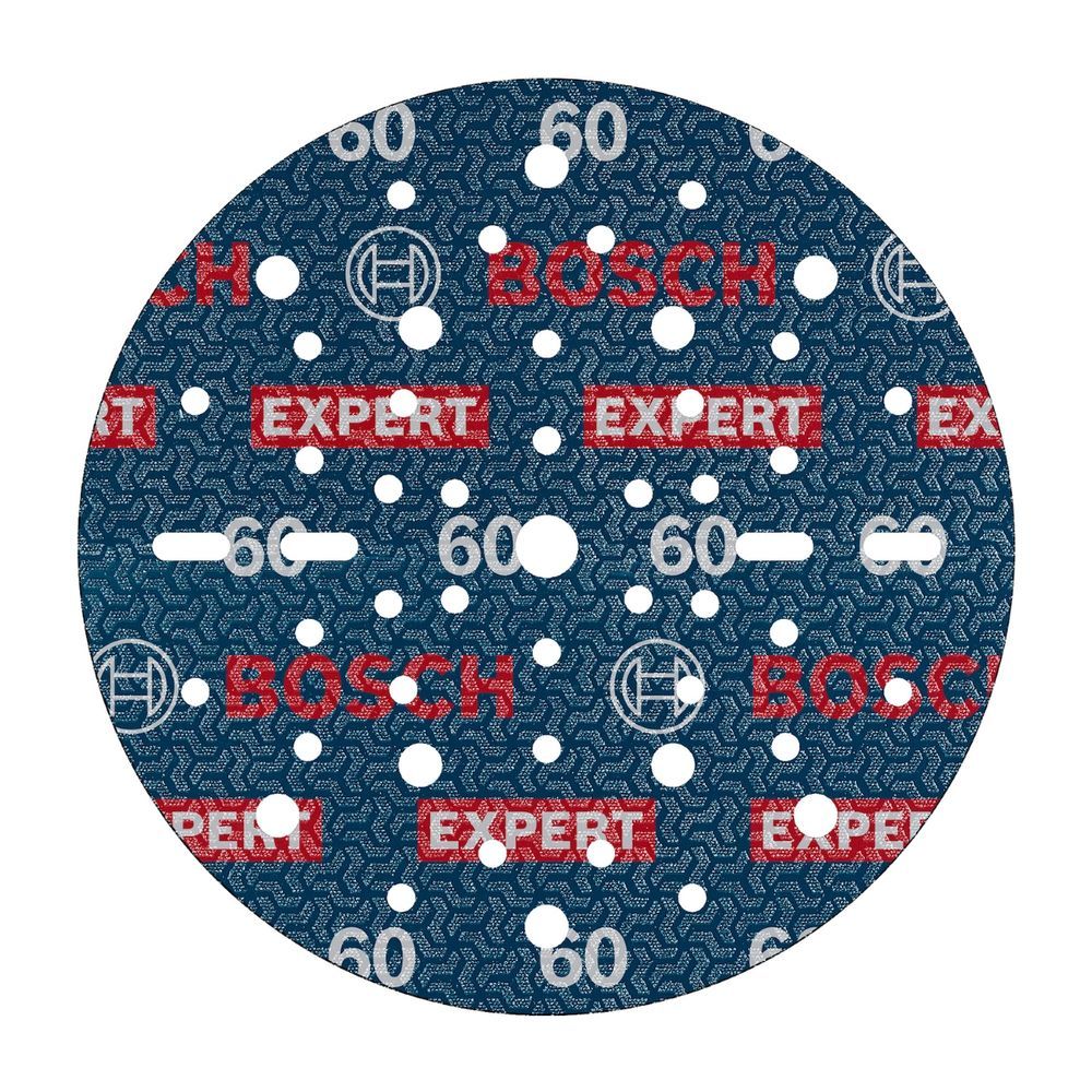 Disco de Lixa Expert O780 com Grãos Cerâmicos Autoafiáveis e Sistema Hook & Loop Cinza Bosch