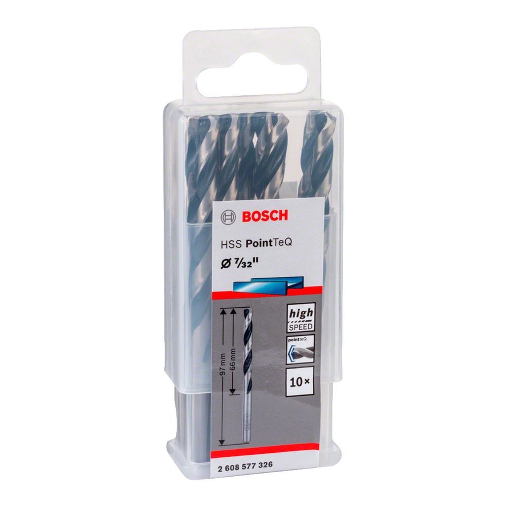 Broca para Metal Hss-pointteq com Ponta Split Point 7-32'' 10 Peças Bivolt Bosch