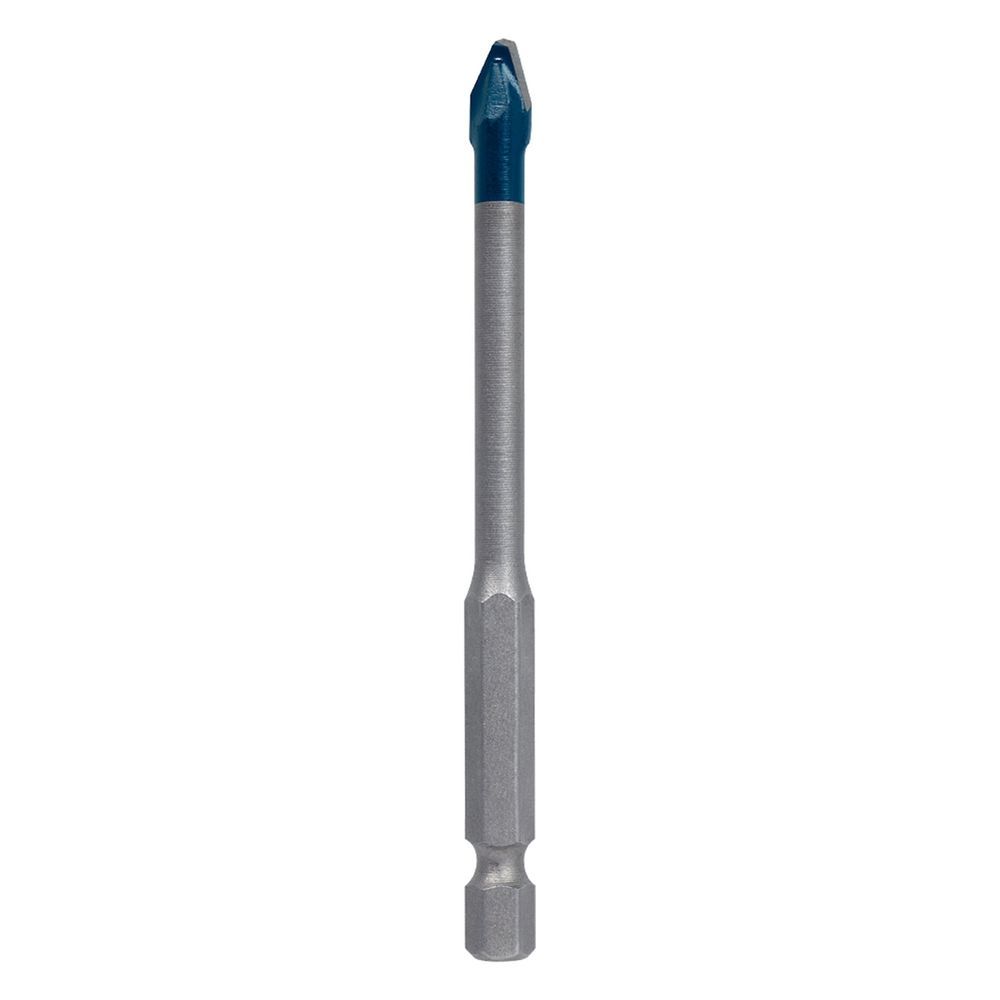 Broca para Porcelanato Expert Hex-9 Hard Ceramic 6X90MM com Ponta Centralizadora Ativa Cinza Bosch