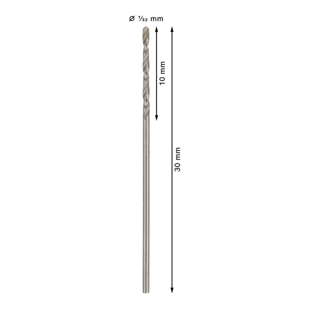 Broca para Metal Pro Metal HSS-G 1-32'' com Ponta Split Point 10un Bivolt Bosch