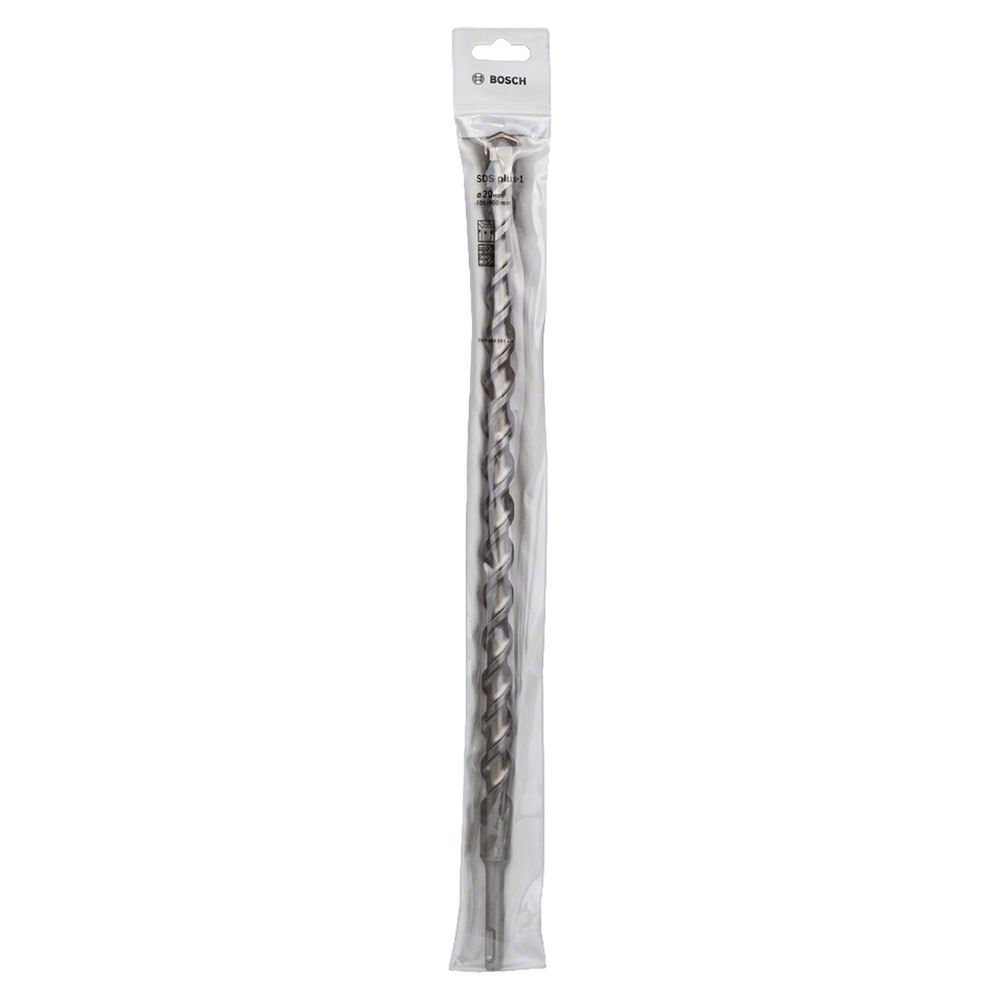 Broca Sds Plus-1 para Concreto com 2 Arestas em Carbeto de Tungstênio Ø20 X 400 X 460 mm Bivolt Bosch