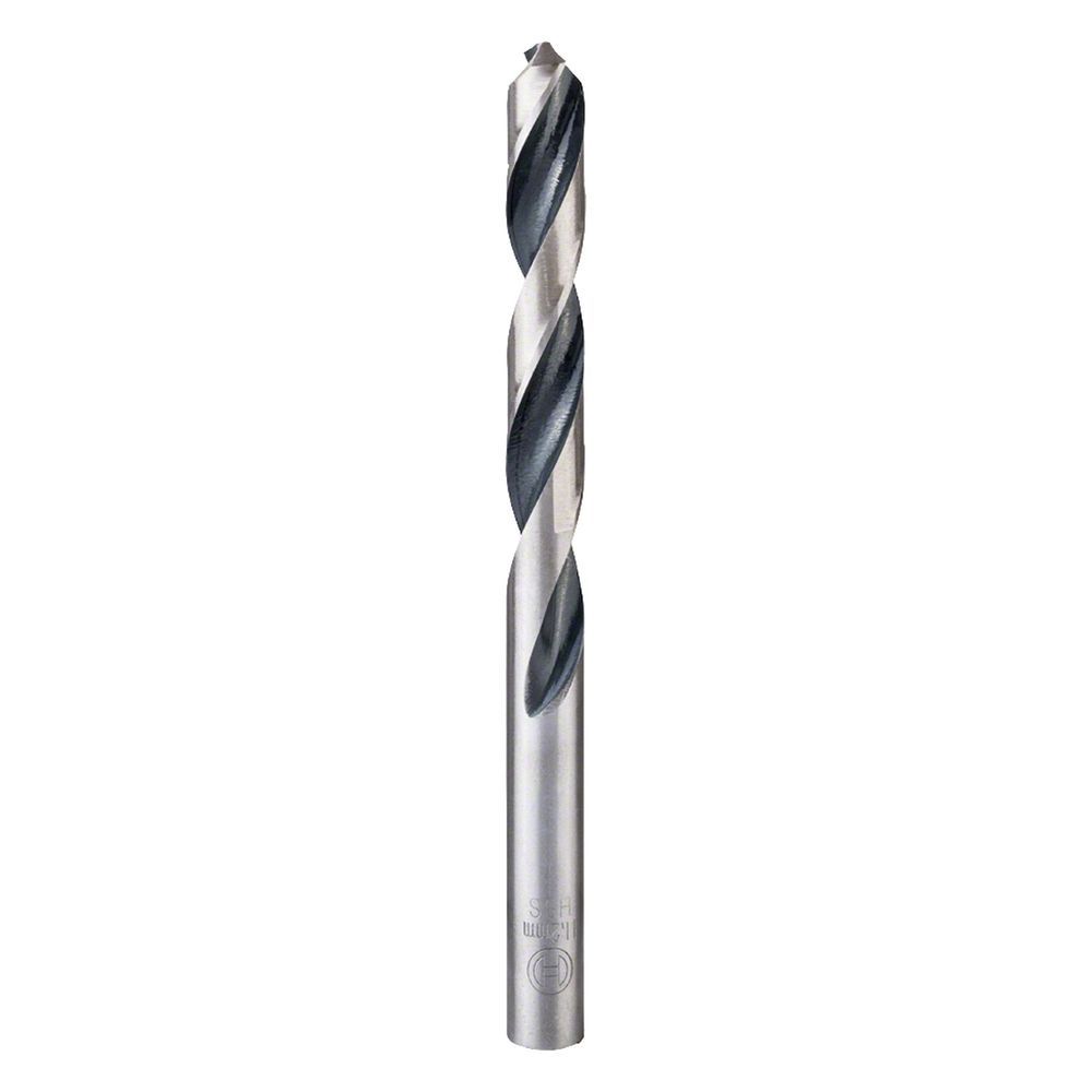 Broca para Metal Hss-pointteq 11,2mm com Tecnologia Split Point 135 graus  e Ponta Centralizadora 5 Peças Preta Bosch
