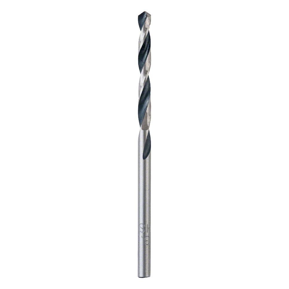 Broca para Metal Hss-pointteq 3,2mm com Ponta Centralizadora e Revestimento de Óxido Negro Cinza Bosch