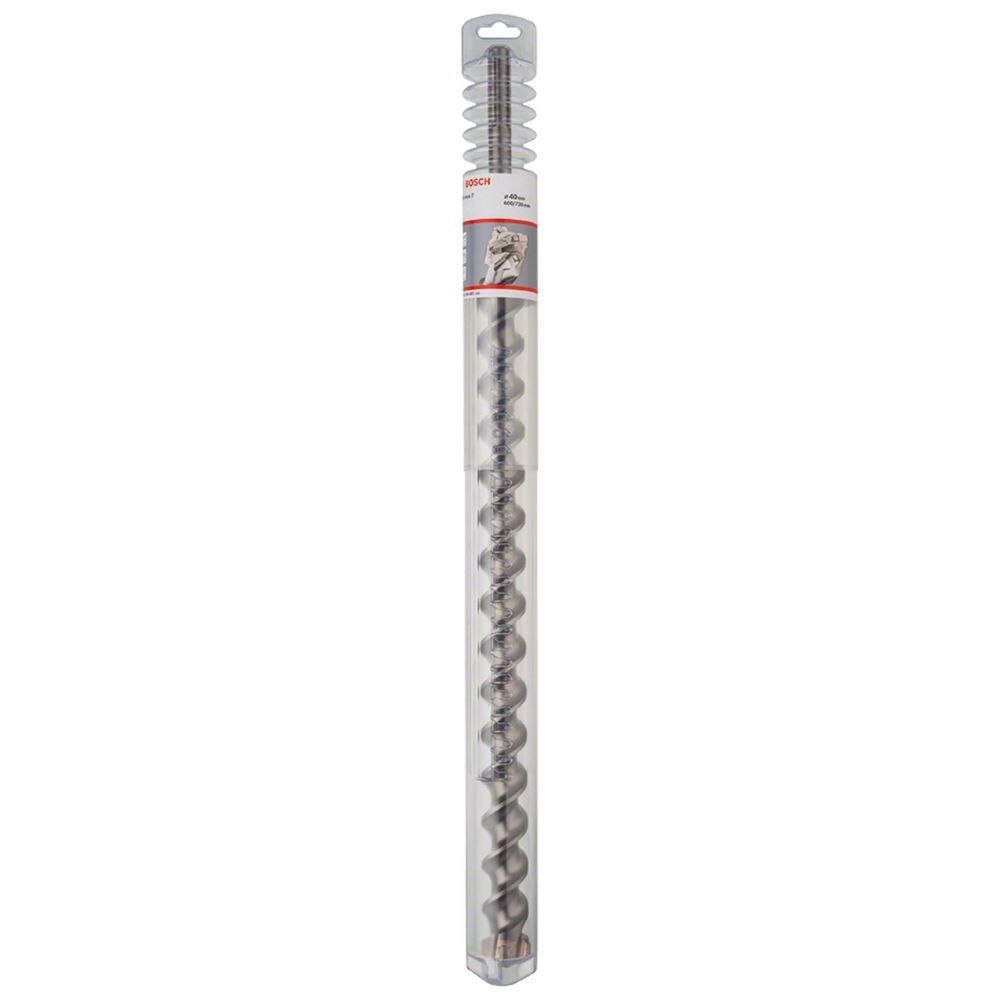 Broca para Martelo Sds Max-7 40x600x720mm com 4 Arestas de Corte em Carbeto de Tungstênio Bivolt Bosch