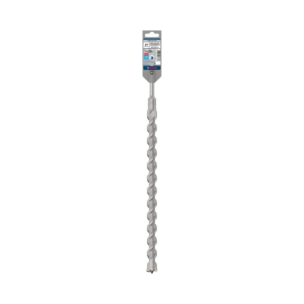 Broca para Concreto Pro Sds Plus-5x com 4 Arestas de Corte em Carbeto de Tungstênio 24x400x450mm Bivolt Bosch