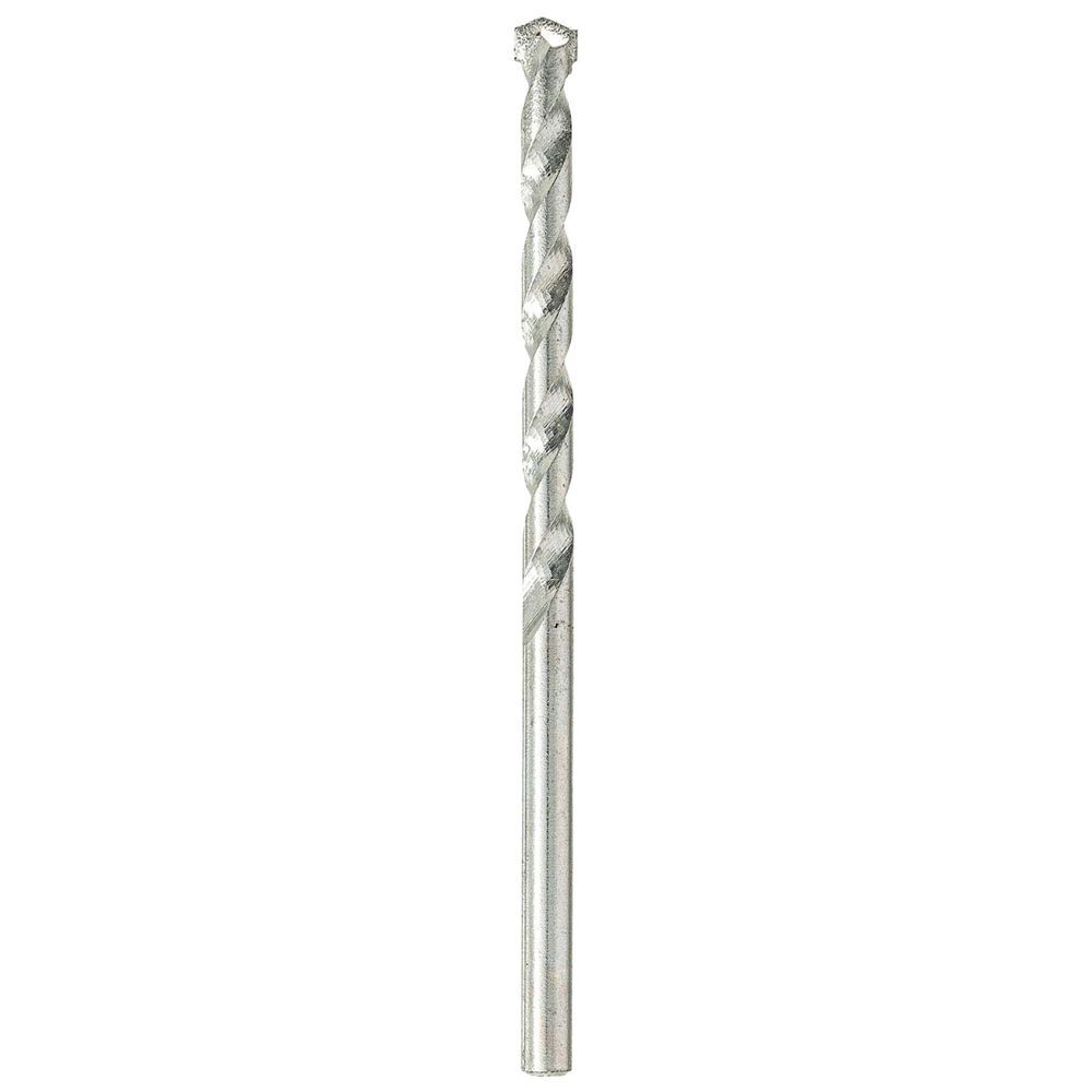 Broca para Concreto Bosch CYL-1 com Ponta de Carbeto de Tungstênio e Design em U para Remoção de Pó Cinza