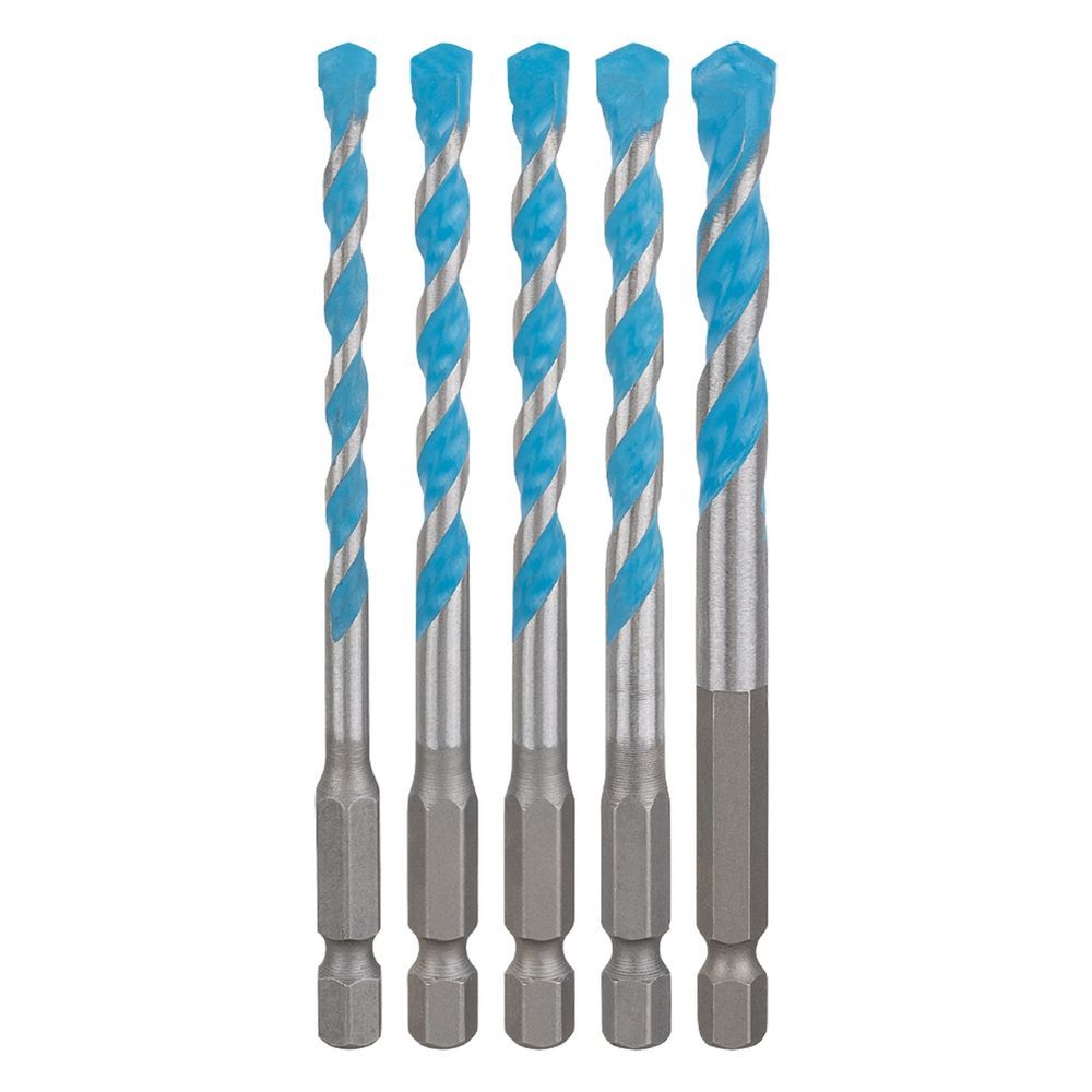 Broca Expert Hex-9 Multicons com Ponta Centradora para Concreto e Madeira Cinza Bosch