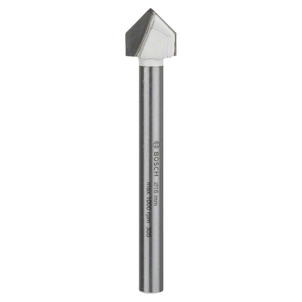 Broca Cyl-9 Ceramic para Perfuração em Pisos e Azulejos com Ponta em Carbeto de Tungstênio Afiada com Diamante 16X90MM